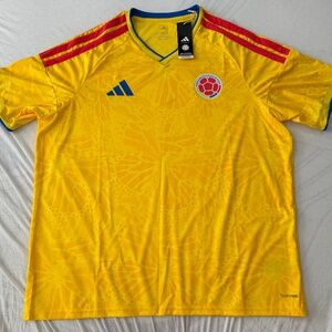 Authentic Adidas XXL 2026 World Cup Seleccion Colombia Jersey Brand New